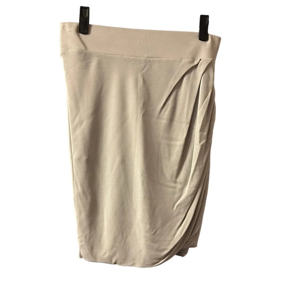 HELMUT LANG HELIX JERSEY TWIST SKIRT - Picture 1 of 6